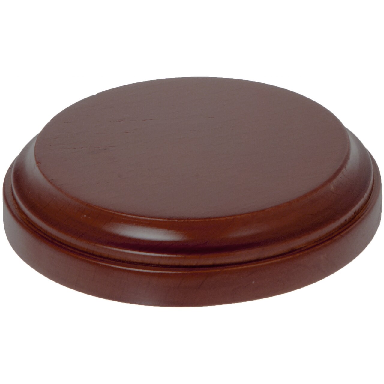 Plymor Fruitwood Round Wood Display Base, 3" W x 3" D x 0.75" H (2.5" Display Diameter)